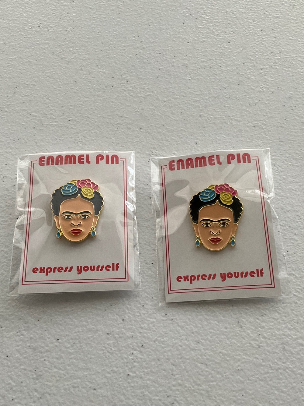 ‼️Price for 1-Onky‼️2-Frida Kahlo Enamel Pin
